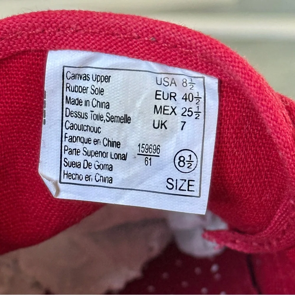 American Eagle Outfitters vibrant red